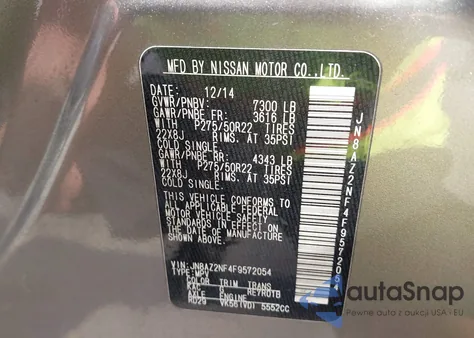 JN8AZ2NF4F9572054